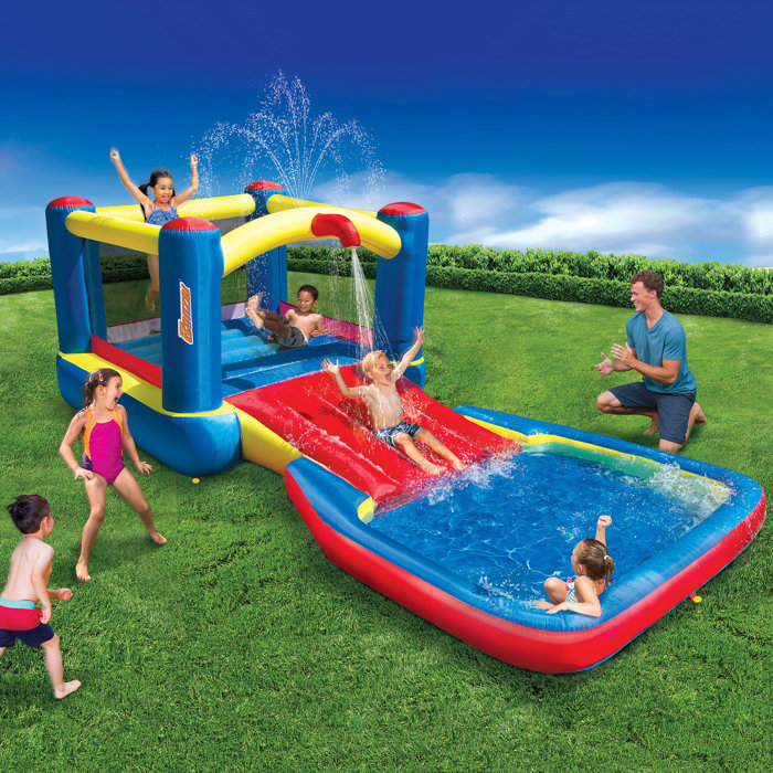 water slide with a loop